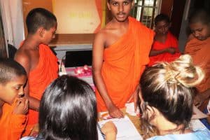 Sri Lanka - Teaching English to Buddhist Monks25